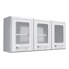 Armário Bertolini Aéreo Gourmet 4034 Aço 120cm Branco