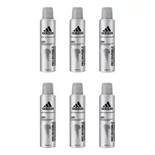 Desodorante Aero adidas 150ml Masc Pro Invisible - Kit C/6un