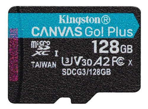 Kingston 128gb Microsd Canvas Go Plus Sdcg3/128gbsp  170/90m