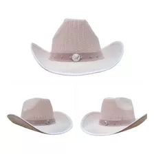 Sombrero Cowboy Vaquero Texano Exclusivo Beige