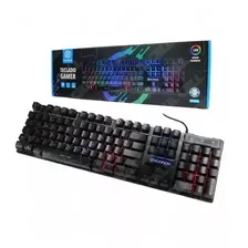 Teclado Gamer Preto, Led Rgb, Tpc-061x 