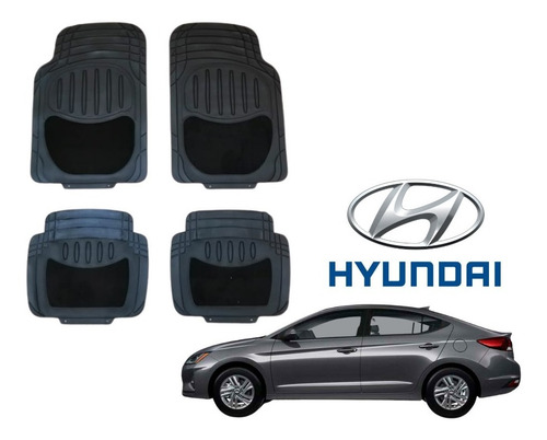 Kit De Tapetes Uso Rudo Para Hyundai Elantra Foto 2