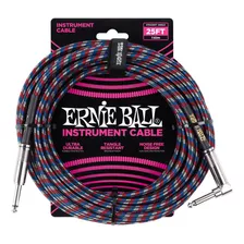 Ernie Ball Cable Instrumento Ernie Ball P06063 7,5 Metros Az