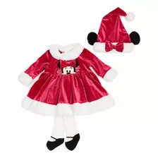 Vestido Minnie Disney Natal 