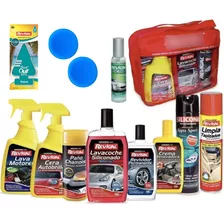 Kit Black Lavado Okm 12 Productos Revigal + Bolso 