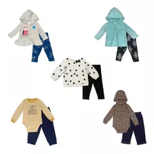 Conjunto Bebe Set 2 Piezas Manga Larga. Ropa Carters.