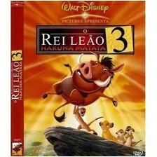 Dvd Filme O Rei Leão 3 - Hakuyna Matata Lacrado De Fábrica