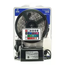 Kit Completo Tira Luz Led 5050 Rgb + Control + Fuente