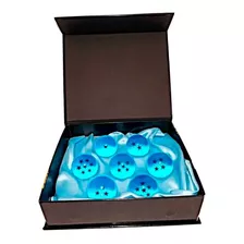 Caja Esferas Dragon Ball Súper Azul X 7 Ban Dai Original 4cm