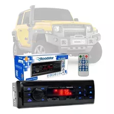 Aparelho Radio Mp3 Fm Usb Bluetooth Roadstar Jeep Troller