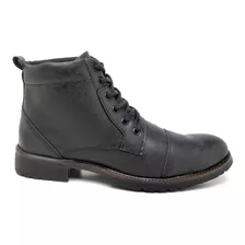 Lançamento Bota Casual Couro Ecológico Masculino Sintetico 