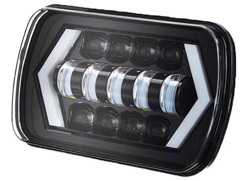 Foto de Faros Led Para Jeep Cherokee Xj Wrangler Yj, 55w, H4