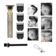 Aparador De Barba Elétrico Hair Clipper Ws-t99 Gold Buda