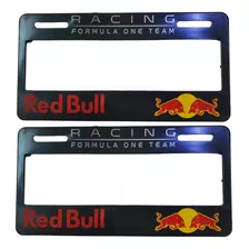 Set 2 Portaplacas Red Bull F1 Racing Auto/camioneta Europeo 