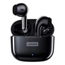 Audífonos In-ear Gamer Inalámbricos Lenovo Lp40 Pro Negro Con Luz Led