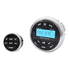 Receptor Rockville Rghr2 Marine Gauge Hole W Bluetooth Usb, 