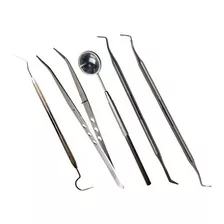 Kit Clinico Odontológico C/ Escavador 17 E Espatula 1