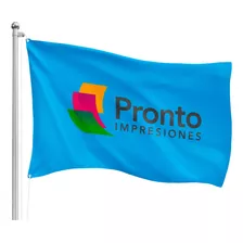 6 Banderas Publicitarias Personalizada Full Color 70x100 Fla