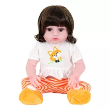 Bebe Sweetie Reborn (r) Raposa Silicone Doll- Pode Dar Banho
