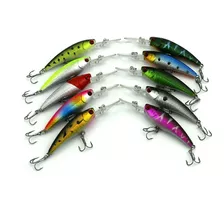 5 Señuelos De Pesca Profundidad Rapala Minnow 9.2cm 8gr