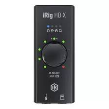 Interfaz De Audio Universal Irig Hd X Ik Para Guitarra Y Bajo