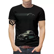 Camiseta Fusca Carro Antigo Masculina Motorista Blusa