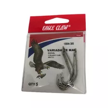 Anzuelos Eagle Claw 189n N3/0 X5u. Pesca Variada De Mar