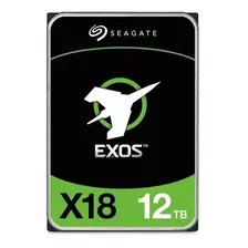 Hd Interno 12tb Seagate Exos Enterprise X18 256mb Sata 6gbs Cor Verde