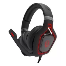 Headset Gamer 7.1 Surround Cor Preto Cor Da Luz Vermelho