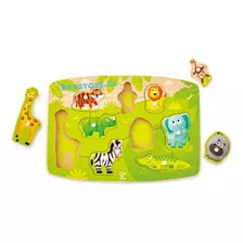 Puzzle De Encaje De La Selva Hape 