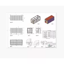 Projeto Estrutural Container - Personalizado 4