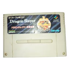 Game Super Nintendo Dragon Slayer Original Frete Grátis