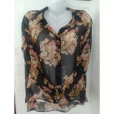 Blusa De Gasa Mujer Marca Complot