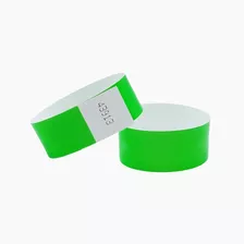 Brazaletes Para Eventos 1'' Papel Sintético /1000 Brazaletes