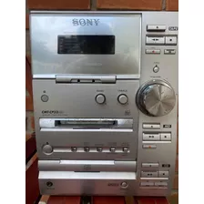Rádio Sony Cmt-cp33md Mini Disk Antigo Usado Sucata Ligando