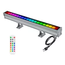 Luces Led De Arandela De Pared 54 W Rgb Que Cambian De Color