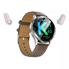 Reloj Inteligen Smart Watch Hombres Auriculares Dos En Uno