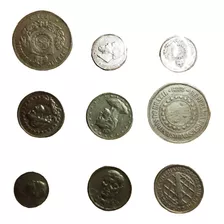 Moedas De 200 Réis, Diversas 9 Tipos Diferentes- Cod.766