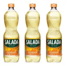 Kit C/3 Óleo De Girassol Salada 900ml