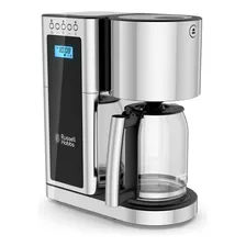 Russell Hobbs Cafetera Glass Series De 8 Tazas, Negro Y Ace.
