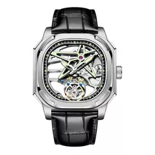 Reloj Mecánico Aesop Natural Diamond Tourbillon Con Forma De