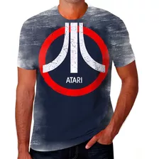 Camiseta Camisa Atari Game Jogo Antigo Sucesso Em Alta 10