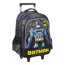 Mochila Dura Escolar Menino De Rodinhas Batman Em Promoção 