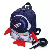 Mochila De Cohete Infantil Niños Niñas Jardín Guardería