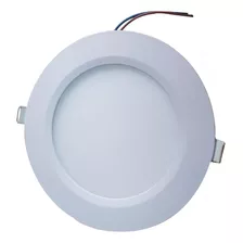 Lampara Led Empotrable 5w Falso Plafon Bote Integral 8cm Color Luz Amarilla (luz Calida 3500k)