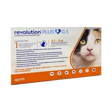 Revolution Plus 0,5 Para Gatos 2,5-5kg