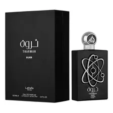 Perfume Tharwah Silver De Lattafa Para Hombre Edp 100ml