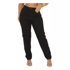 Calça Mom Jeans Feminina Cintura Alta Premium 