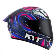 Capacete Kyt Tricomposto Aerofólio Speed Racing Aerodinâmico