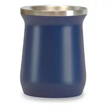 Mate Acero Inox Doble Pared Gran Capacidad Lincolns Color Azul Marino Liso